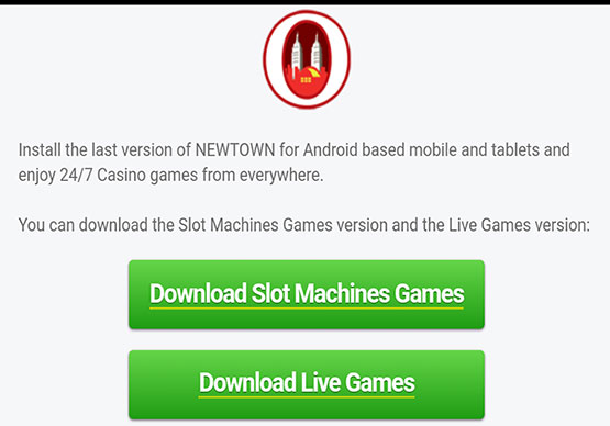 download newtown slot for android
